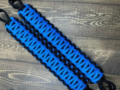 Colonial blue grab handles - Krawlergrips