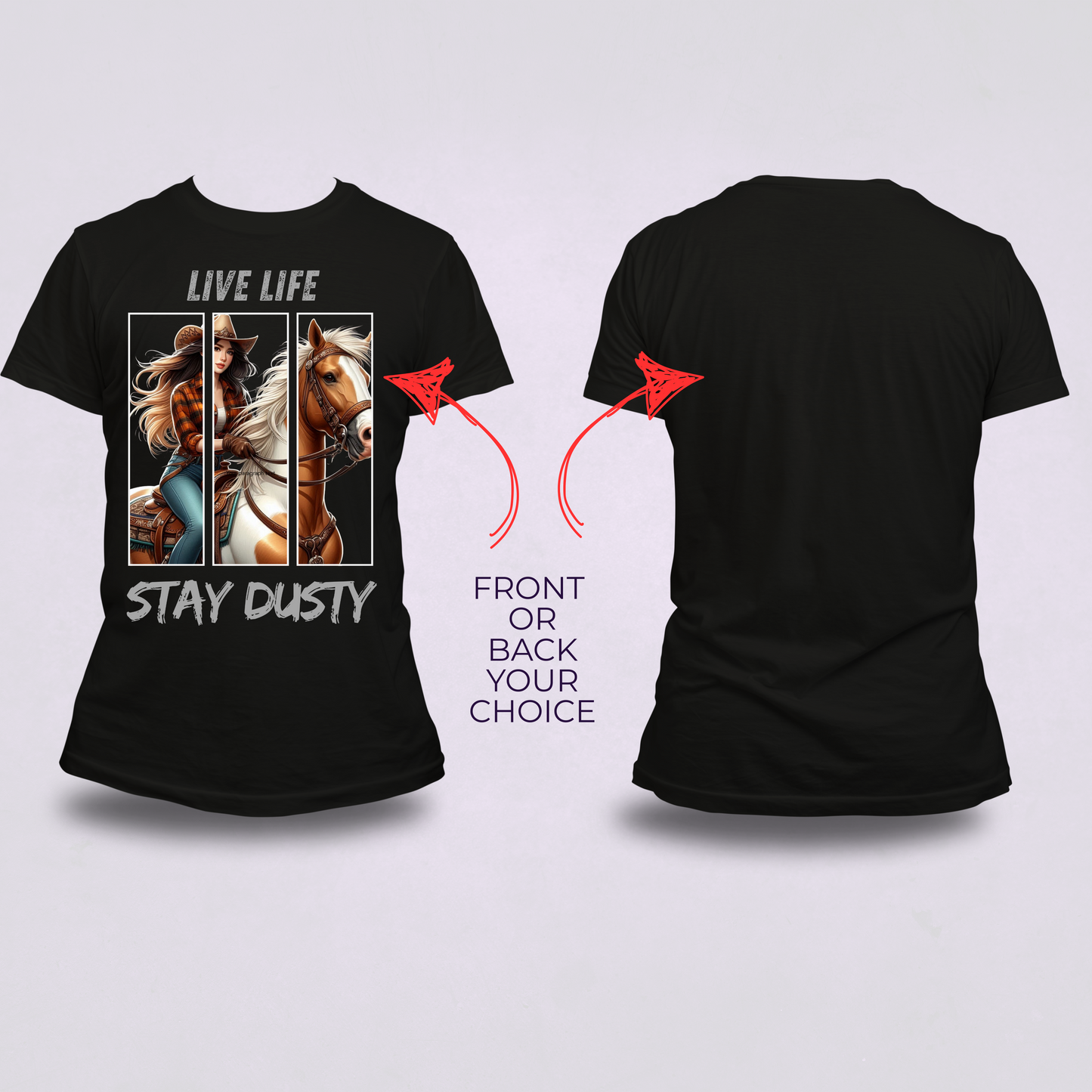 Cowgirl addition T-shirt