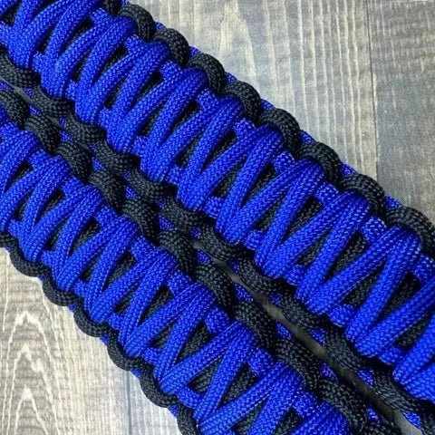 Electric Blue grab handles - krawlergrips
