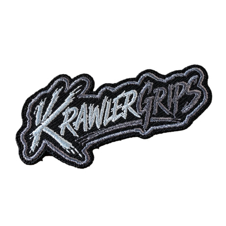 Mini Krawlergrips embroidered camp patch with velcro backing