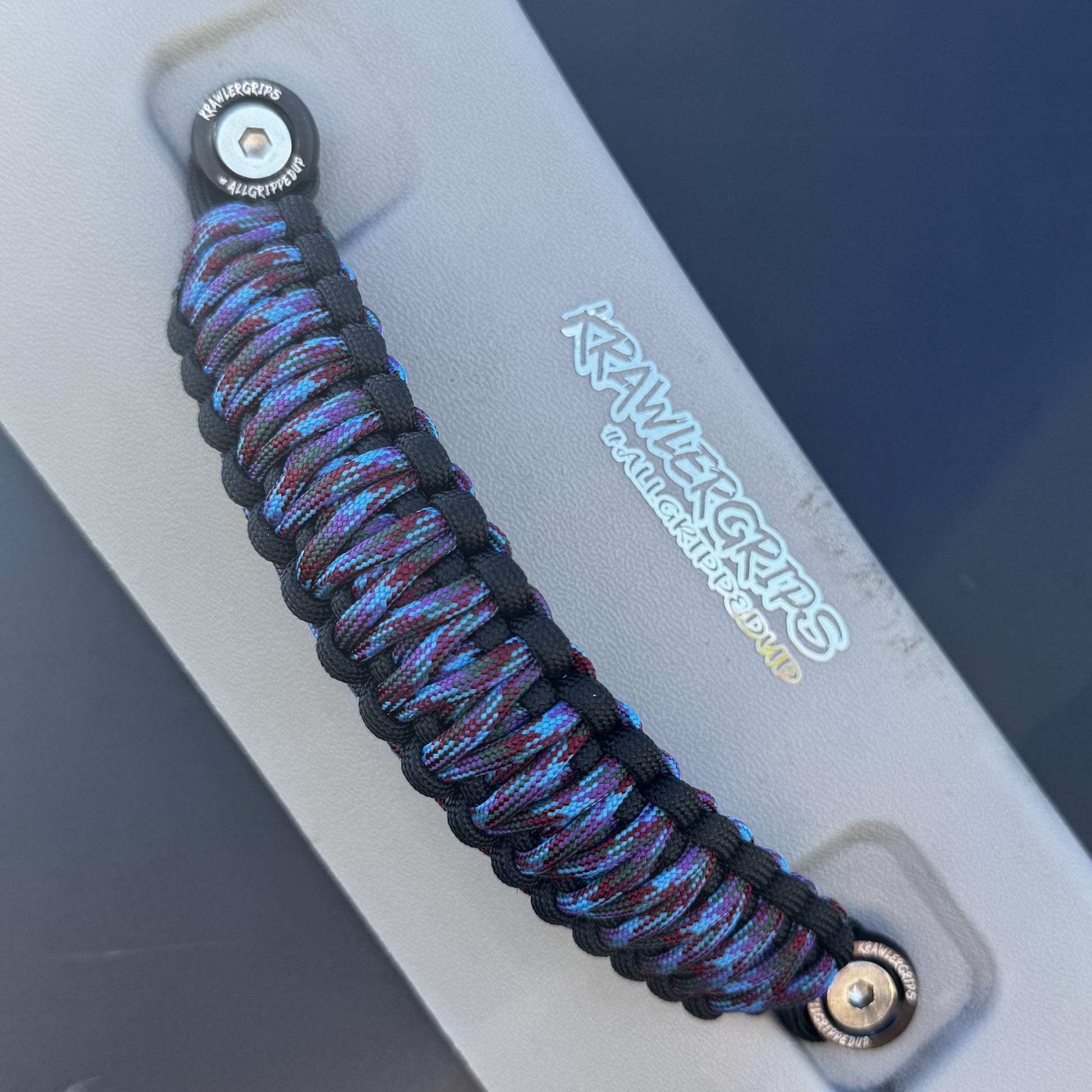 Krawlergrips oil Slick 4x4 Paracord Grab Handles- Krawlergrips