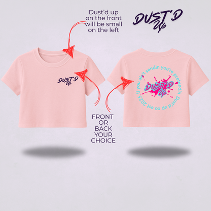 Dust'd up Crop Top