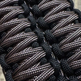 rose pink black stripe parcord grab handle Krawlergrips