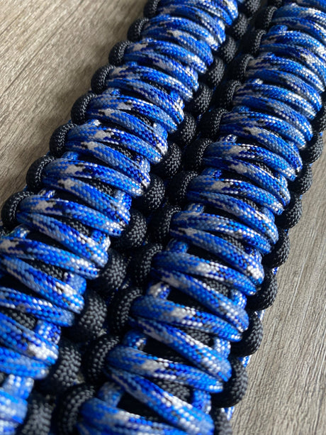 Krawler Grips Blue Camo Paracord