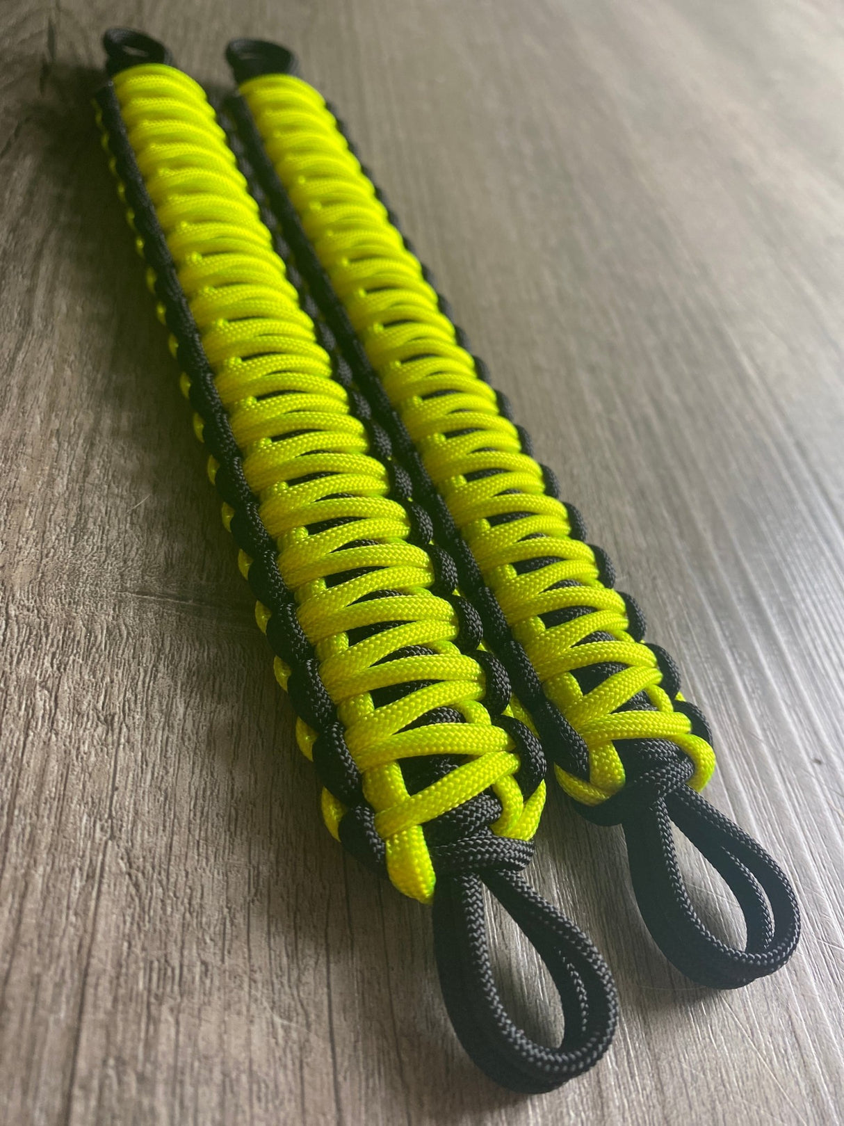 Krawler Grips Neon Yellow Paracord - Krawlergrips