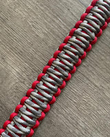 Krawler Grips Red Greyscale Paracord - Krawlergrips