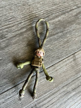 Lego Head Paracord Key Ring - Krawlergrips
